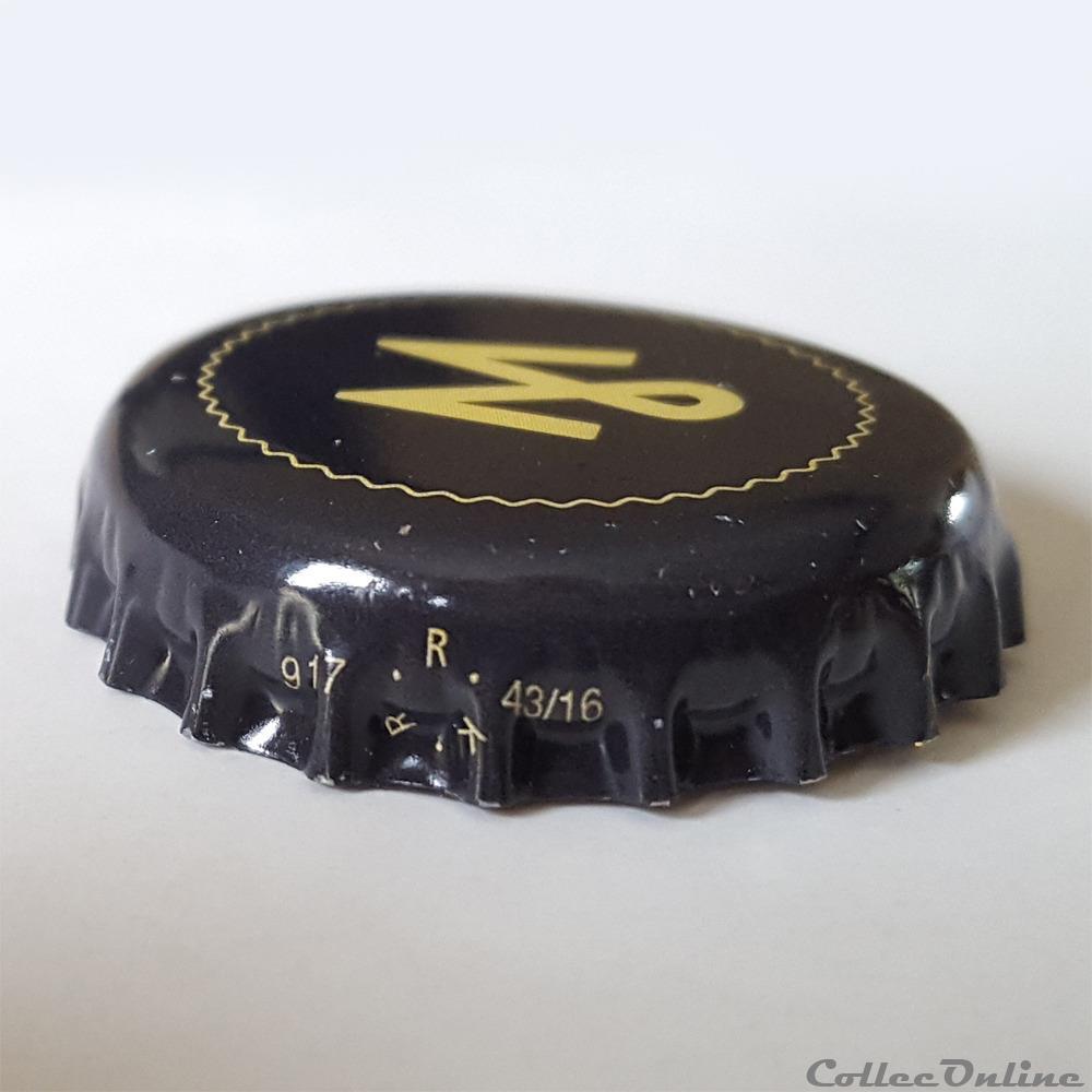 Brasserie Michard 2 capsule muselet biere france brasserie michard
