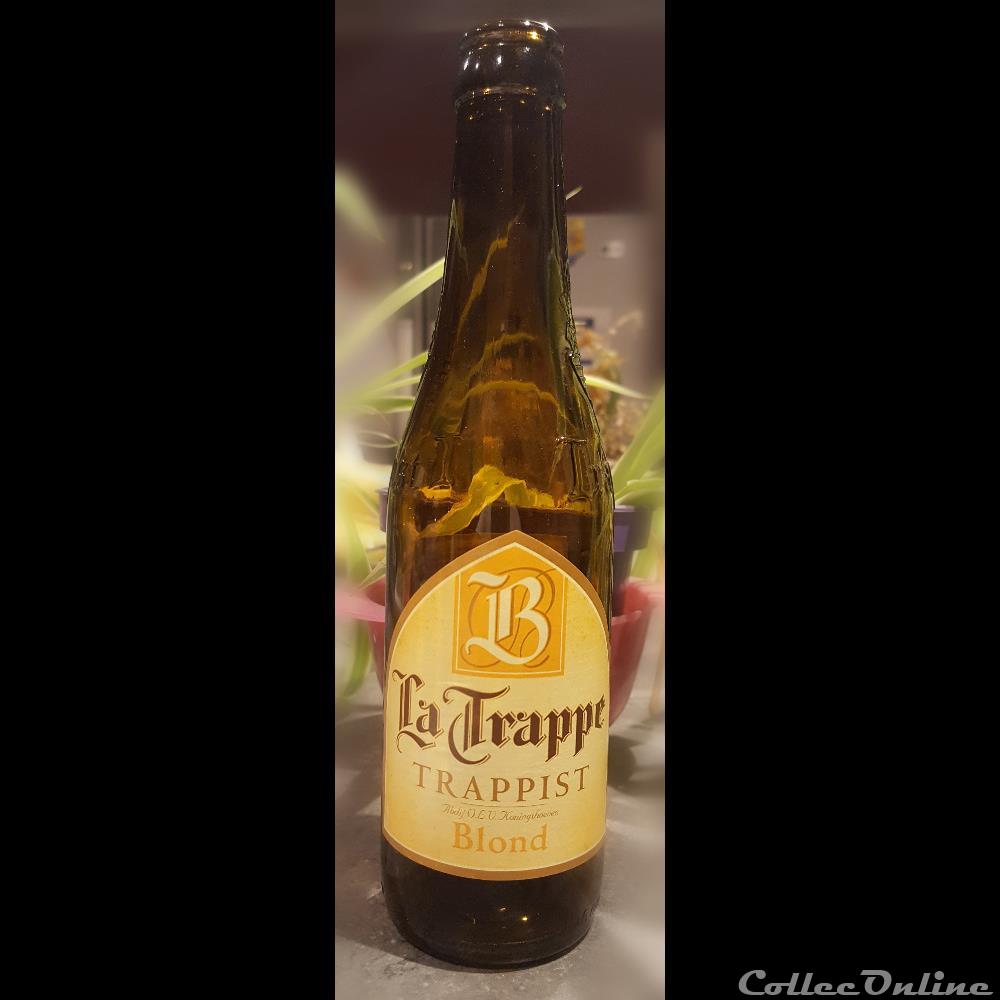 La Trappe Blonde 4 capsule muselet biere pay ba la trappe blonde