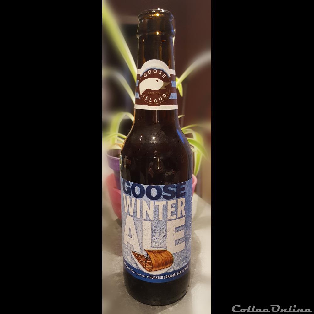 Goose Island - Winter Ale 2 capsule muselet biere usa goose island winter ale