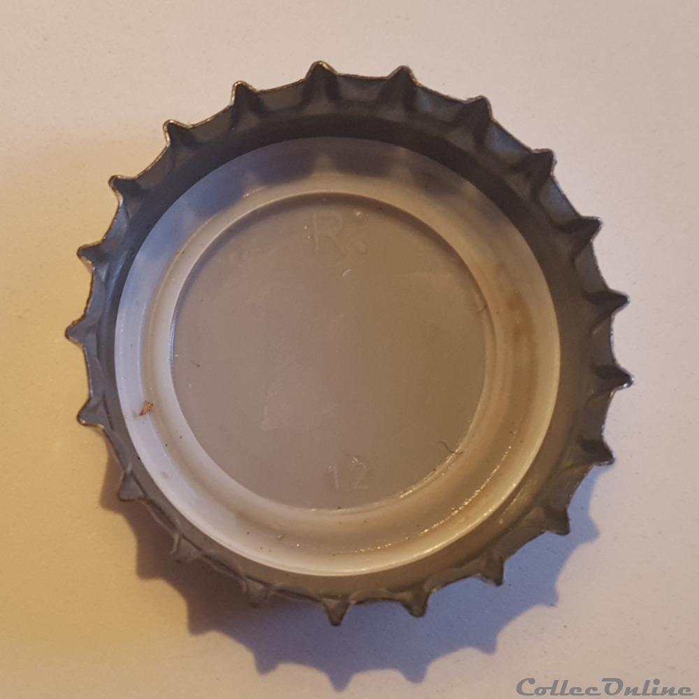 Unie - Blanche - NC 3 capsule muselet biere belgique unie blanche nc