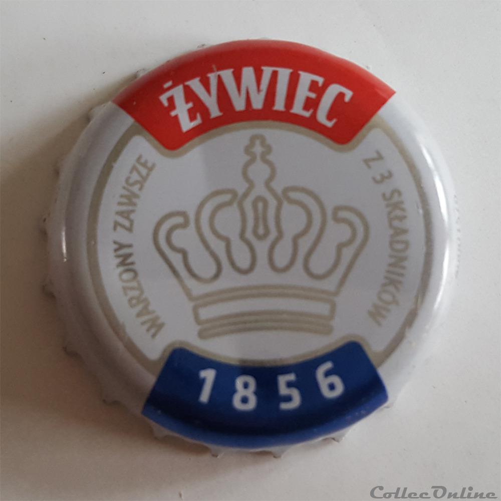 Brasserie Zywiec capsule muselet biere usa brasserie zywiec