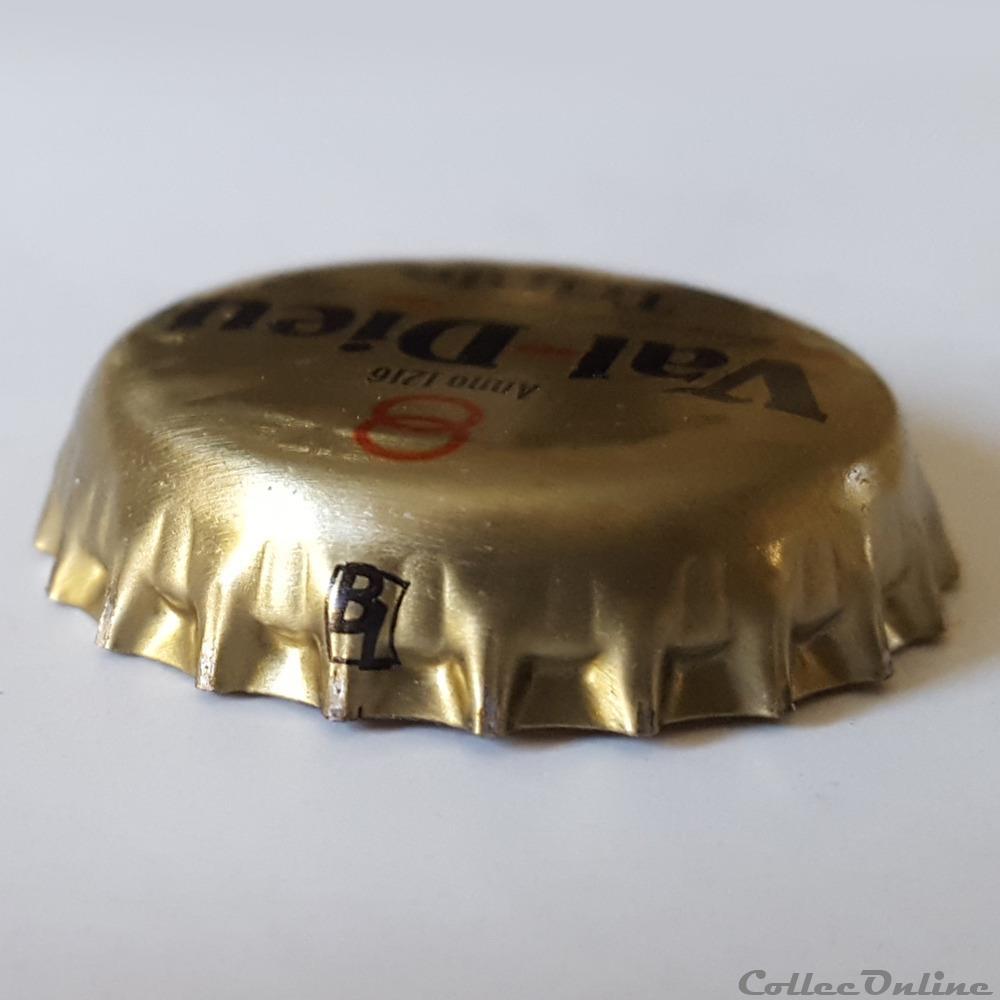 Val-Dieu Triple 3 capsule muselet biere belgique val dieu triple