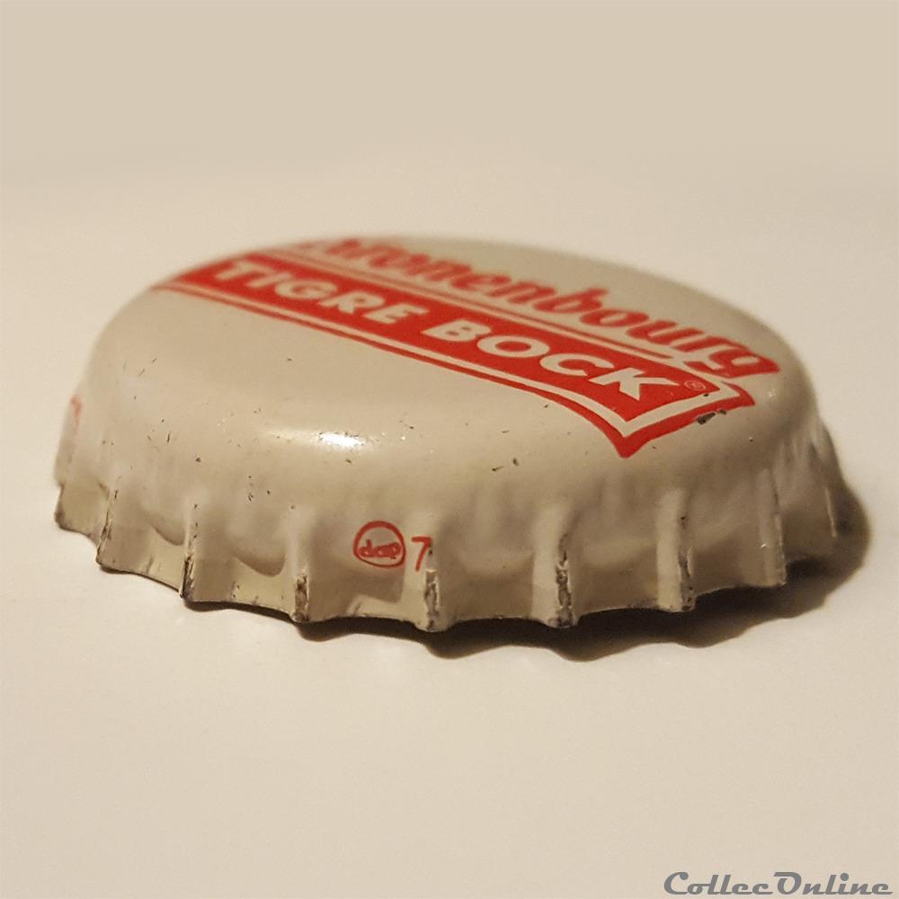 Kronenbourg Tigre Bock 2 capsule muselet biere france kronenbourg tigre bock