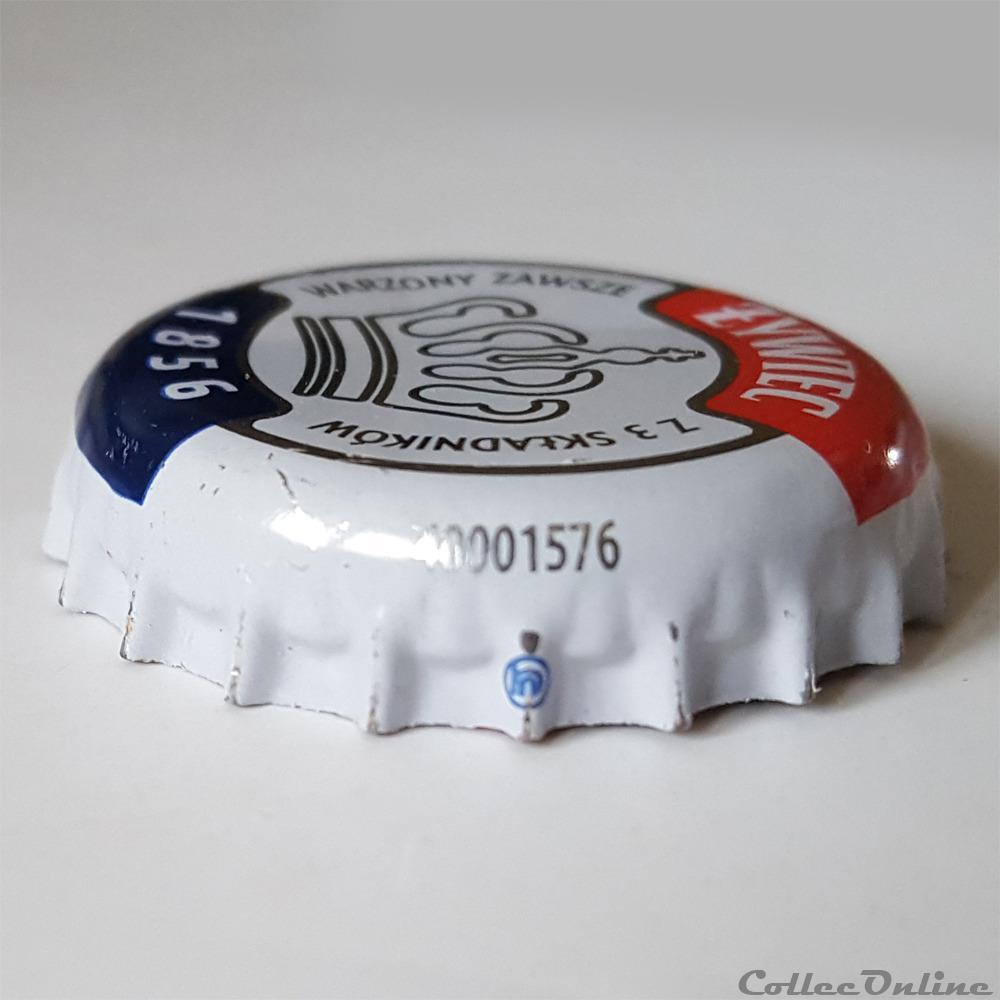 Brasserie Zywiec 2 capsule muselet biere usa brasserie zywiec