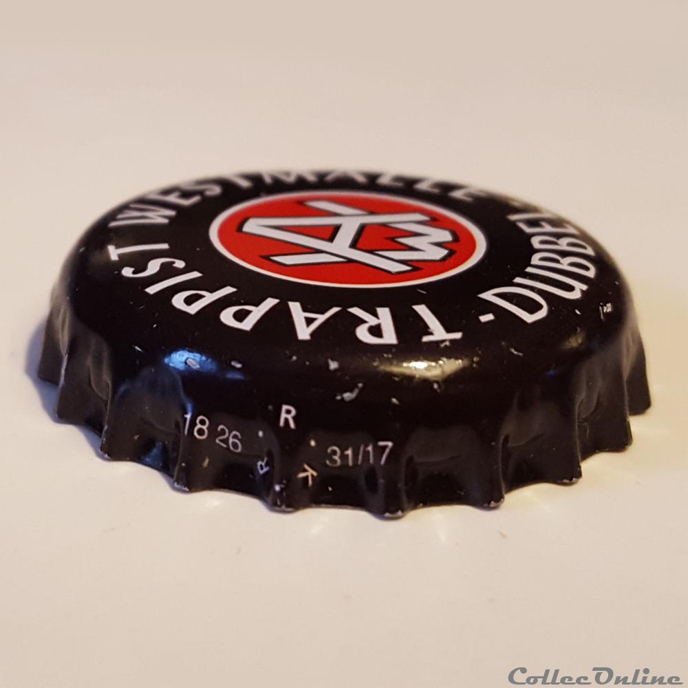 Westmalle Dubbel Brune 3 capsule muselet biere belgique westmalle dubbel brune