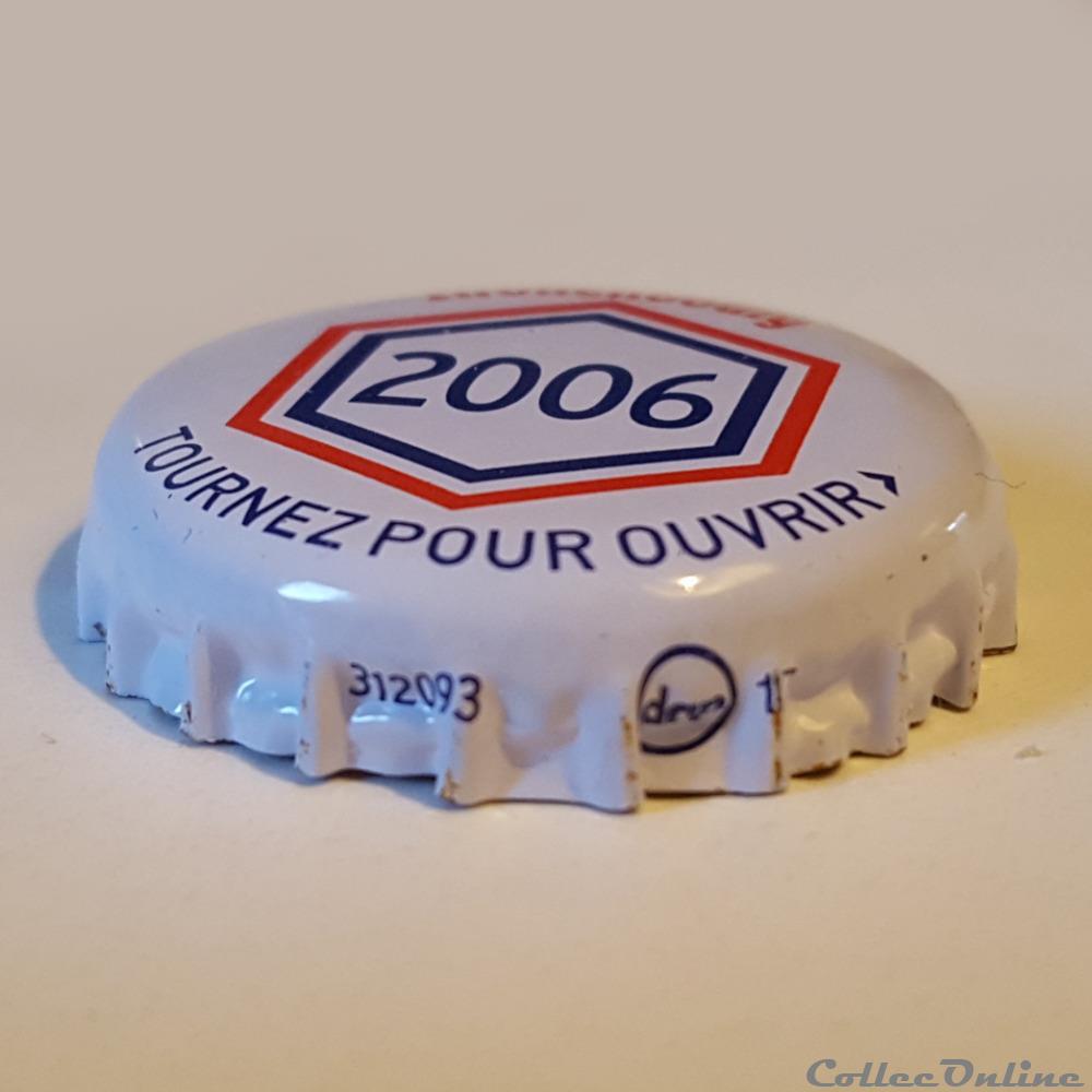 Les années qui comptent II - dap - Blanc - 2006 2 capsule muselet biere allemagne les annees qui comptent ii dap blanc 2006