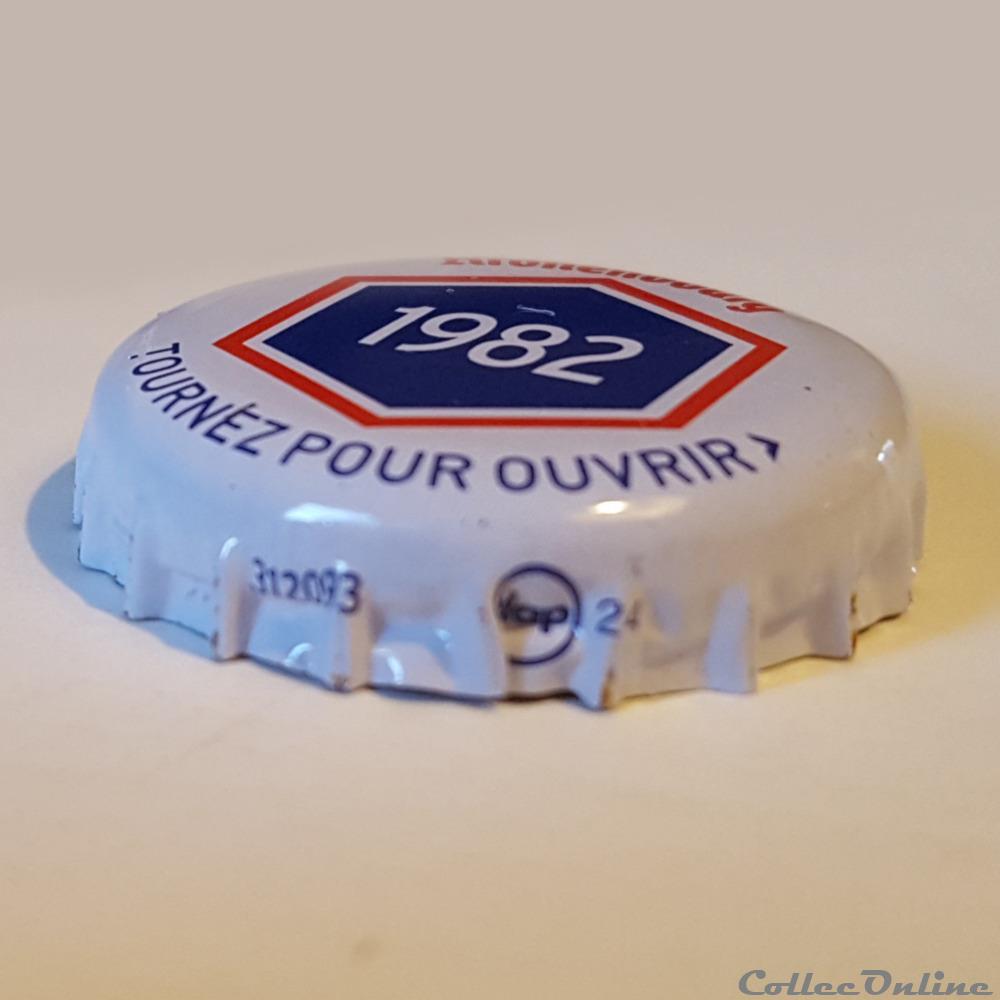 capsule muselet biere allemagne les annees qui comptent ii dap bleu 1982