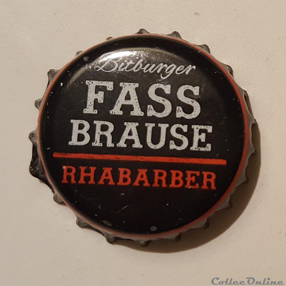 Fassbrause Rhabarber capsule muselet biere allemagne fassbrause rhabarber