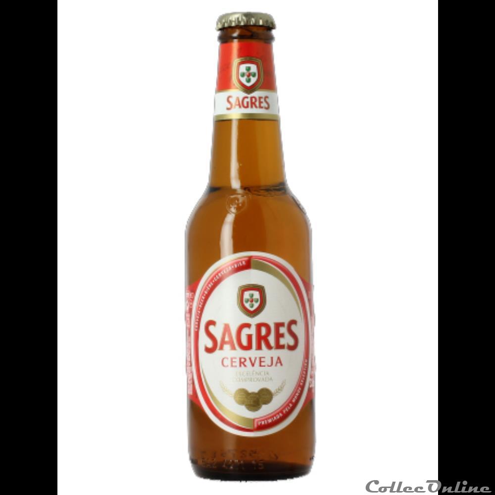 Sagres 2 capsule muselet biere portugal sagres