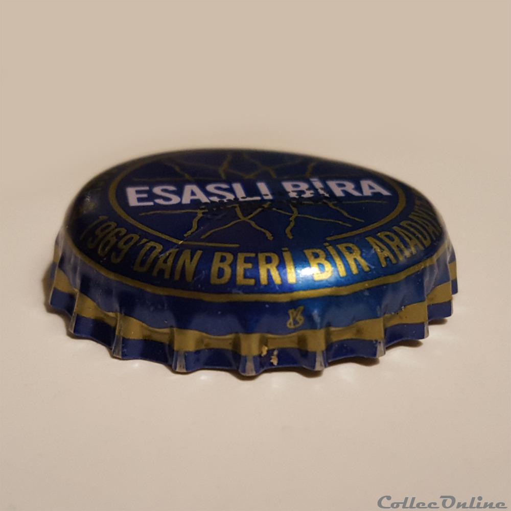 Esasli Bira 2 capsule muselet biere france esasli bira