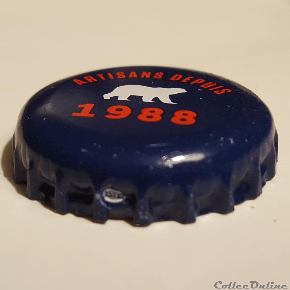 Microbrasserie les brasseurs du Nord 2 capsule muselet biere canadum microbrasserie les brasseurs du nord