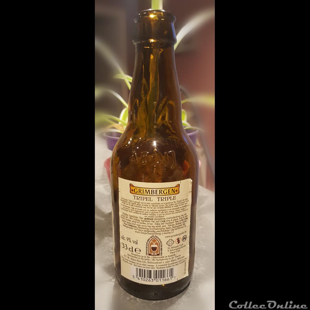 Grimbergen Triple 3 capsule muselet biere belgique grimbergen triple