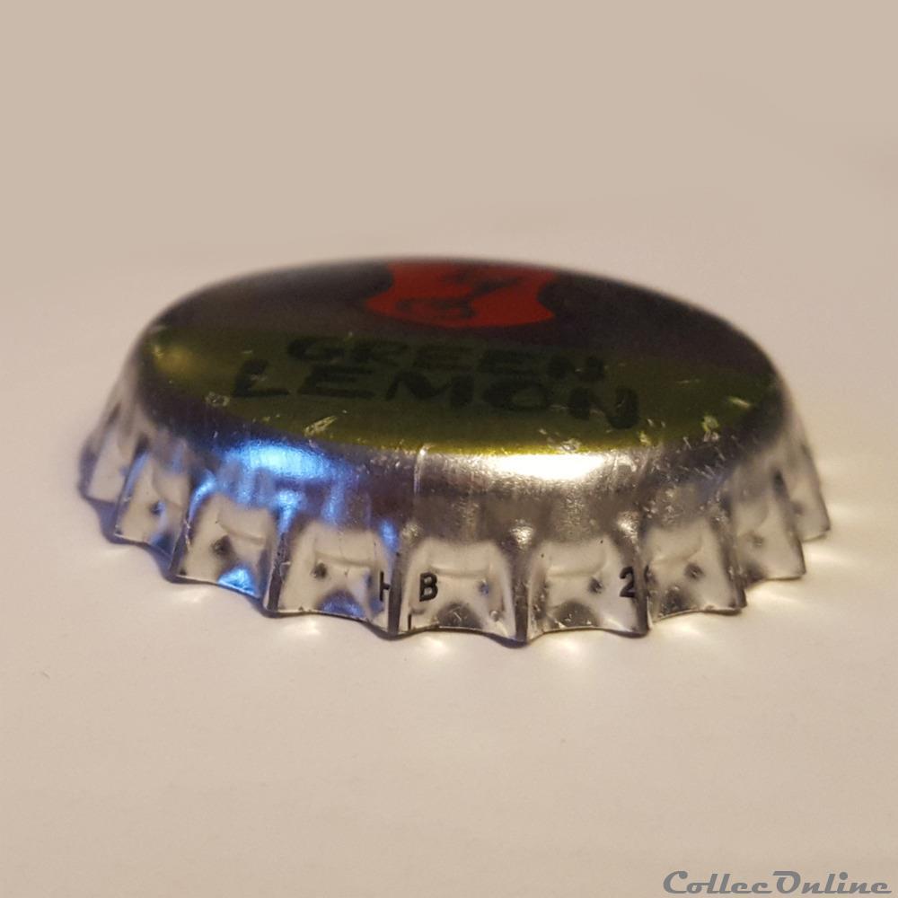 Beck's Green Lemon 3 capsule muselet biere allemagne becs green lemon