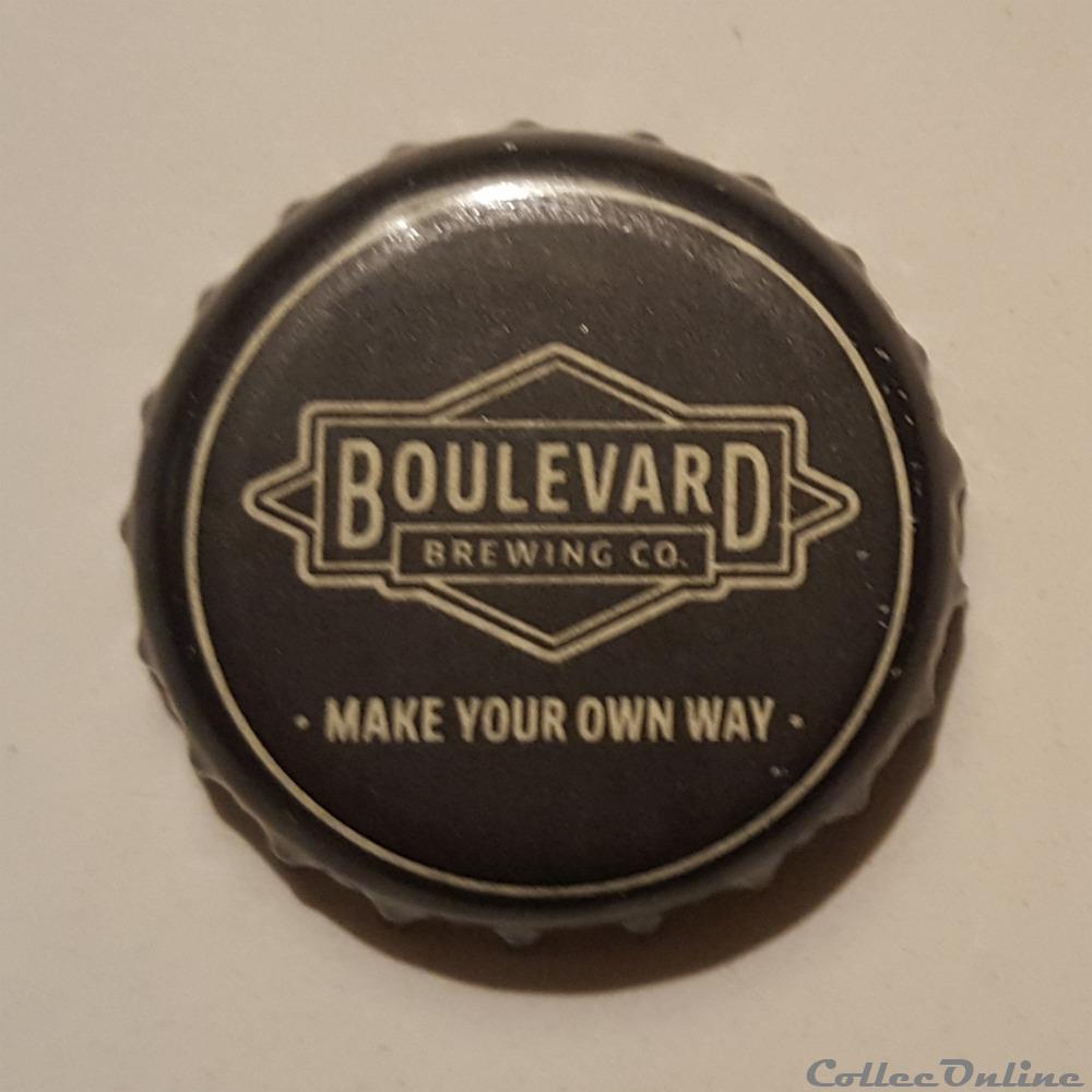 Brasserie Boulevard Brewing Co. capsule muselet biere usa brasserie boulevard brewing co