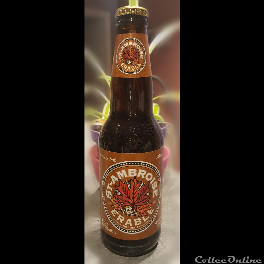 Brasserie McAuslan Brewing 2 capsule muselet biere canadum brasserie mcauslan brewing