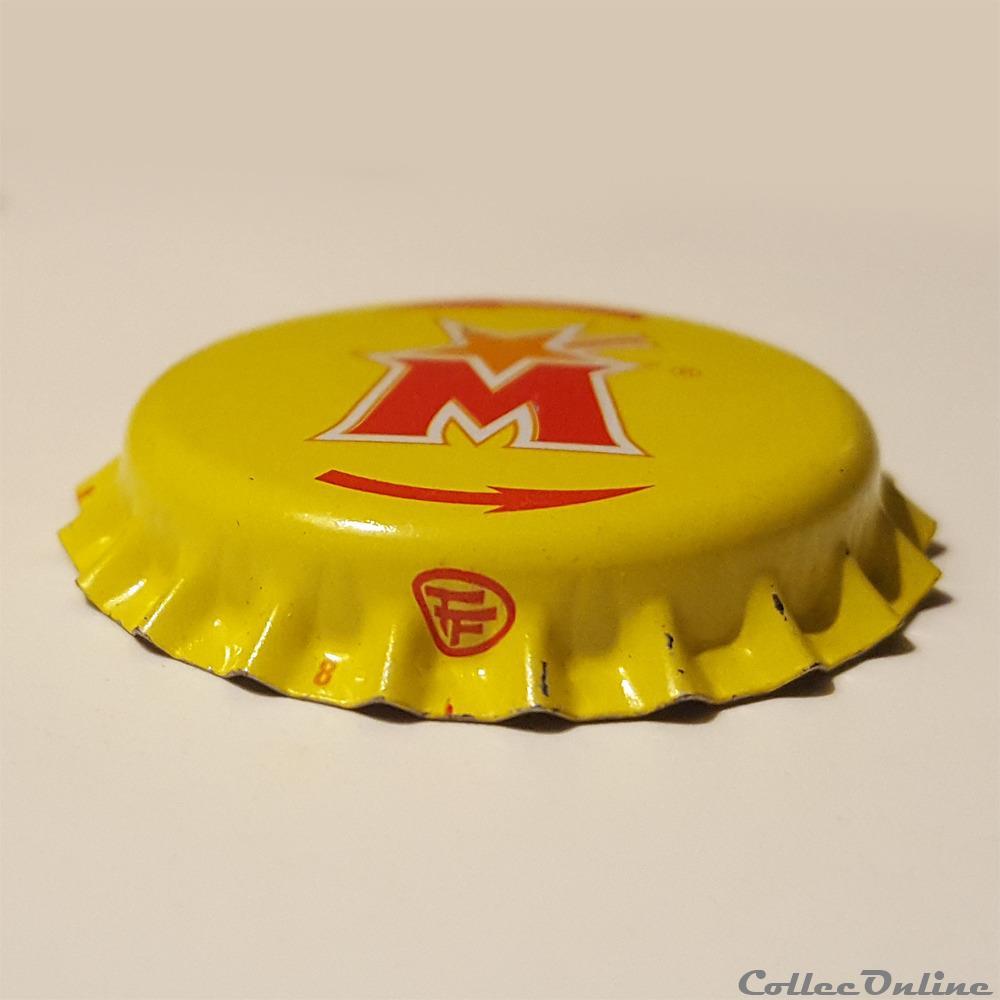 Météor sans Alcool (A visser - Neuve) 2 capsule muselet biere france meteor sans alcool a visser neuve