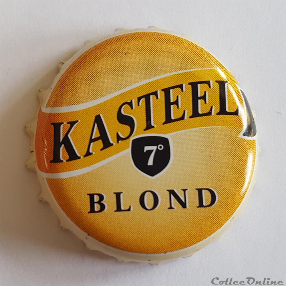 Kasteel Blond 7 capsule muselet biere belgique kasteel blond 7
