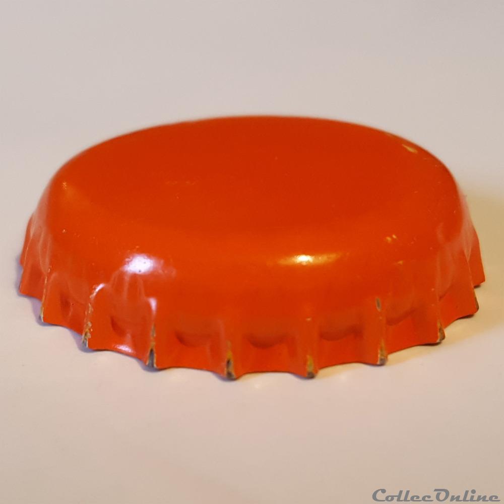Unie - Orange - NC 3 capsule muselet biere belgique unie orange nc