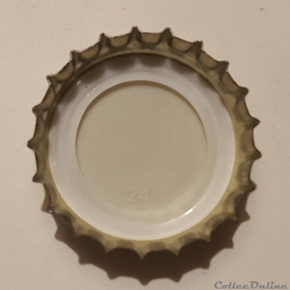 Unie - Argent - NC 3 capsule muselet biere france unie argent nc