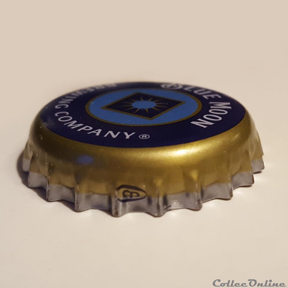 capsule muselet biere usa brasserie blue moon