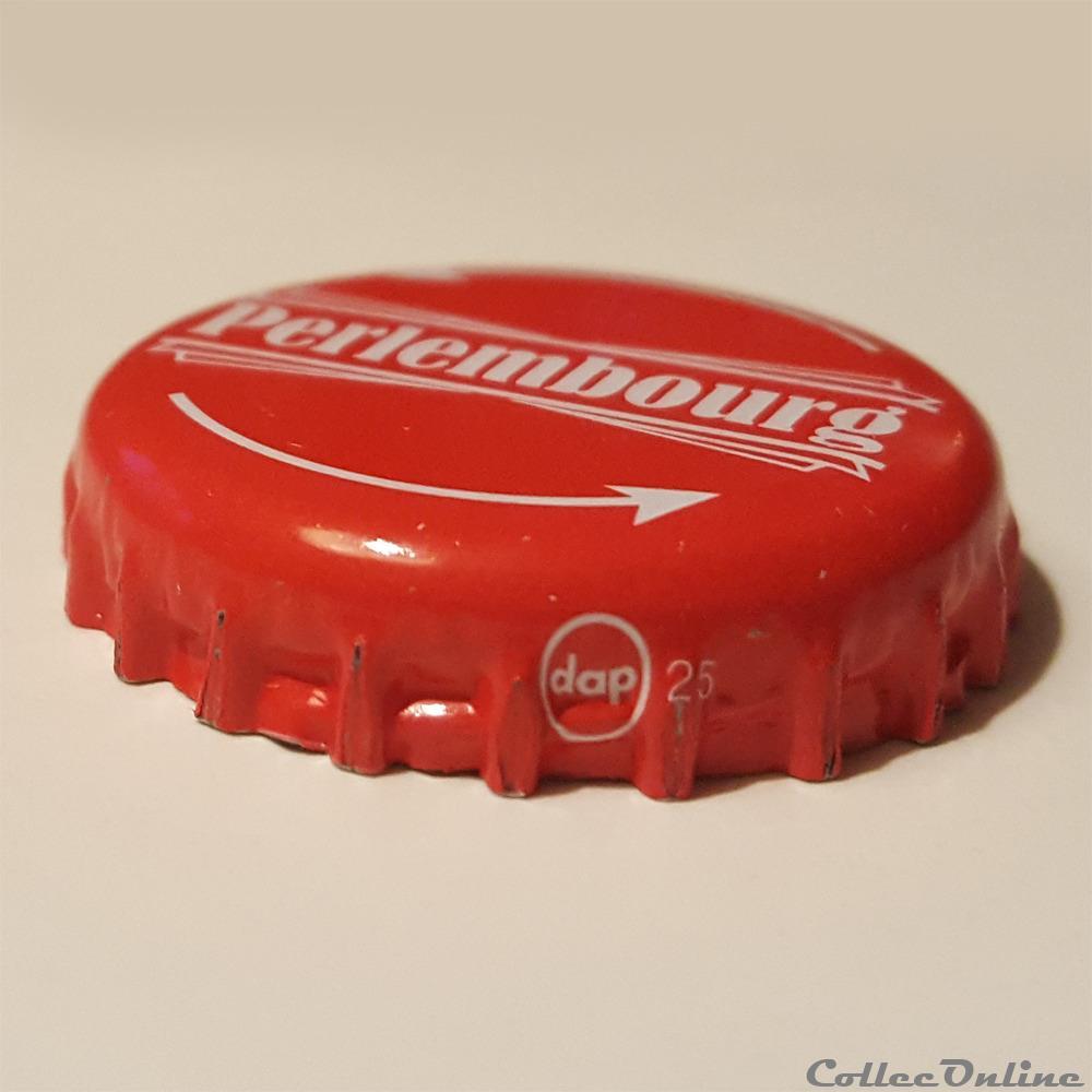 Perlembourg 2 capsule muselet biere france perlembourg