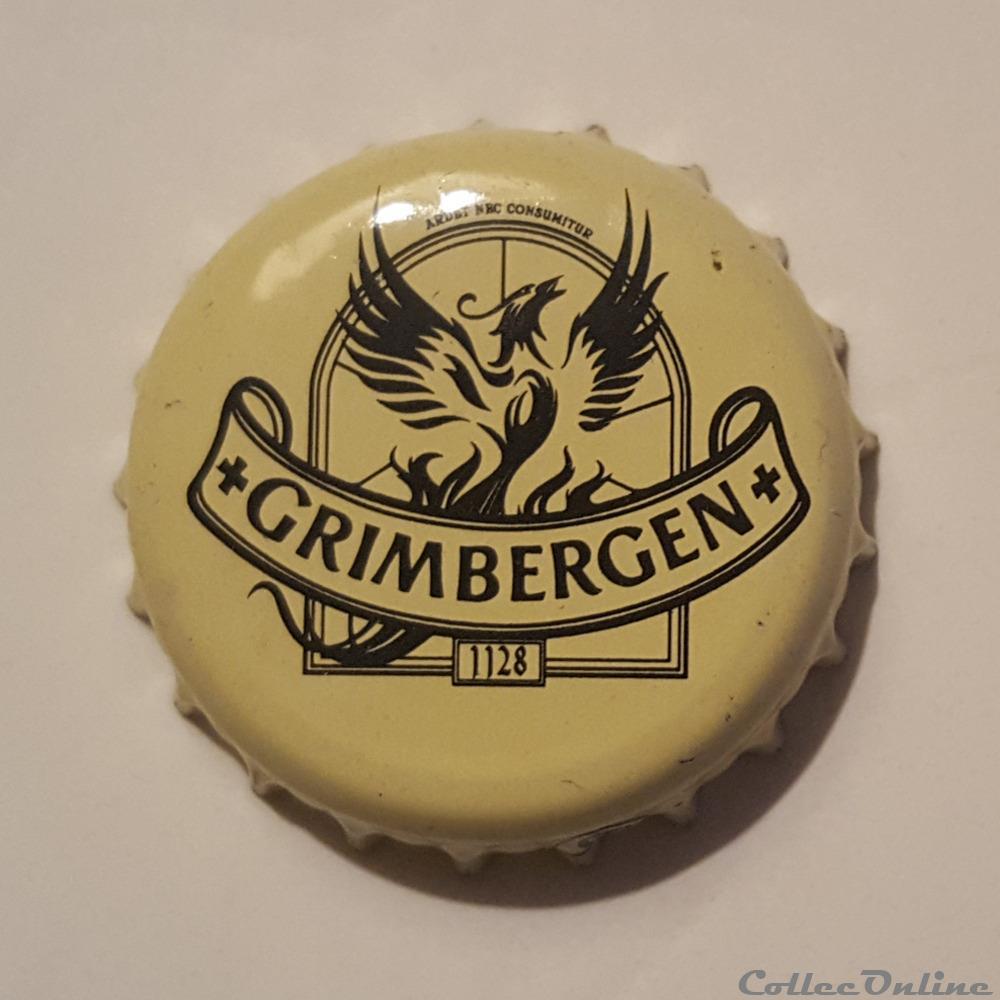 Grimbergen Triple capsule muselet biere belgique grimbergen triple