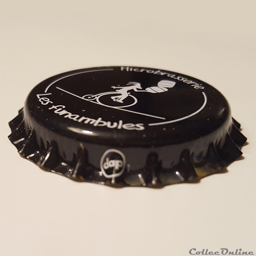 Microbrasserie les funambules (Neuve) 2 capsule muselet biere france microbrasserie les funambules neuve