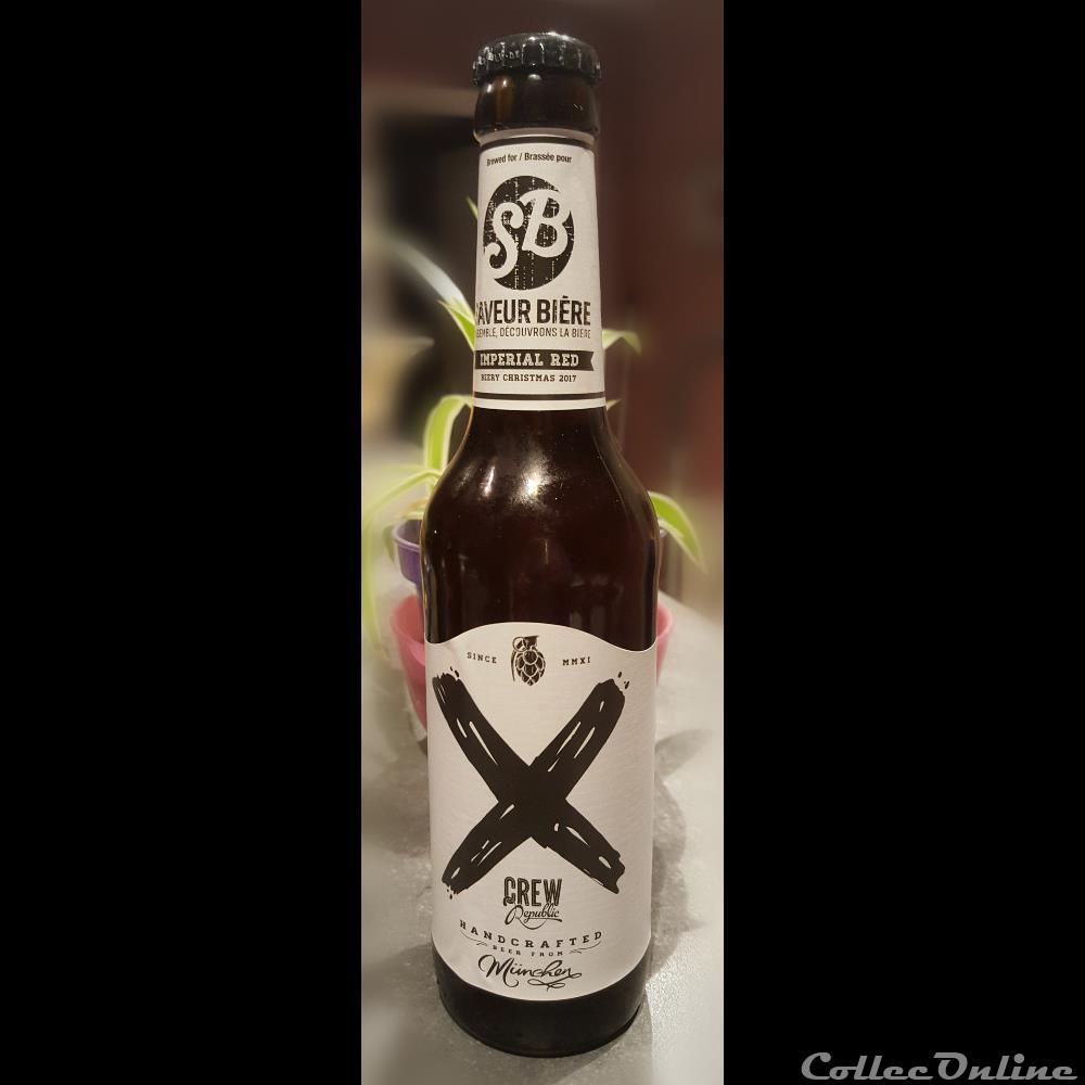 Crew Republic X Imperial Red Ale 2 capsule muselet biere allemagne crew republic x imperial red ale