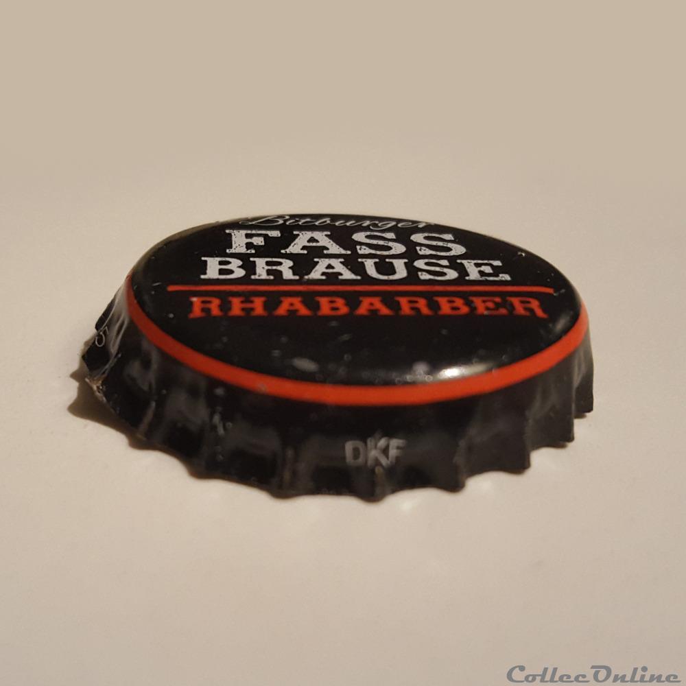 Fassbrause Rhabarber 2 capsule muselet biere allemagne fassbrause rhabarber
