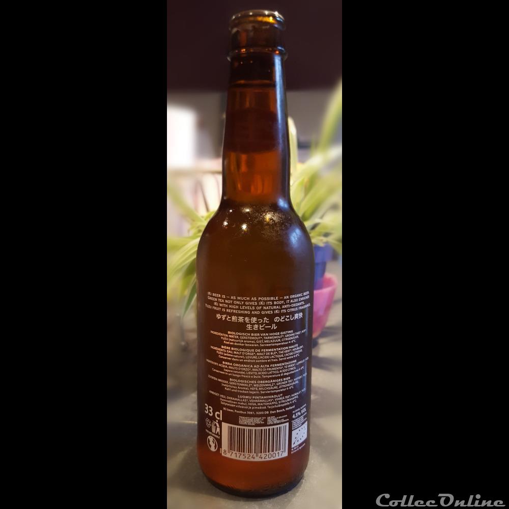 Iki Beer Yuzu 3 capsule muselet biere france iki beer yuzu