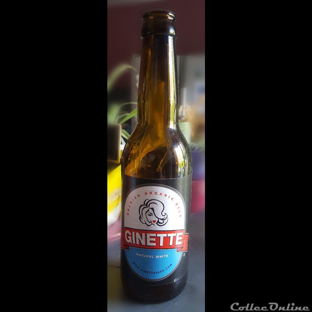 Ginette Natural White 2 capsule muselet biere belgique ginette natural white