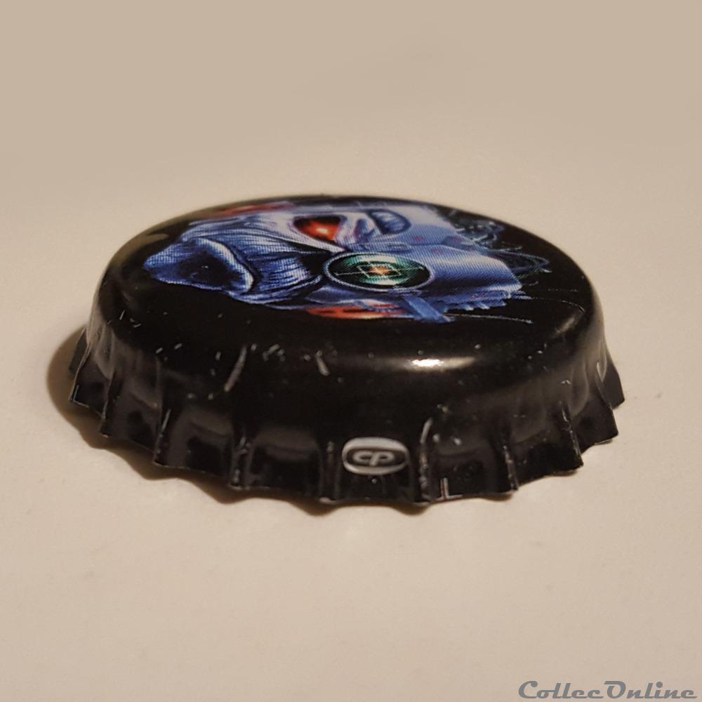 Iron Maiden Trooper 3 capsule muselet biere royaume uni iron maiden trooper