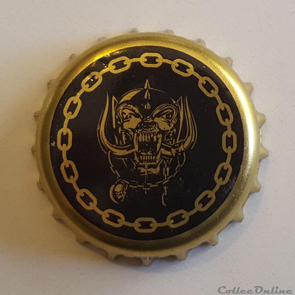 Motörhead Bastards capsule muselet biere france motorhead bastards