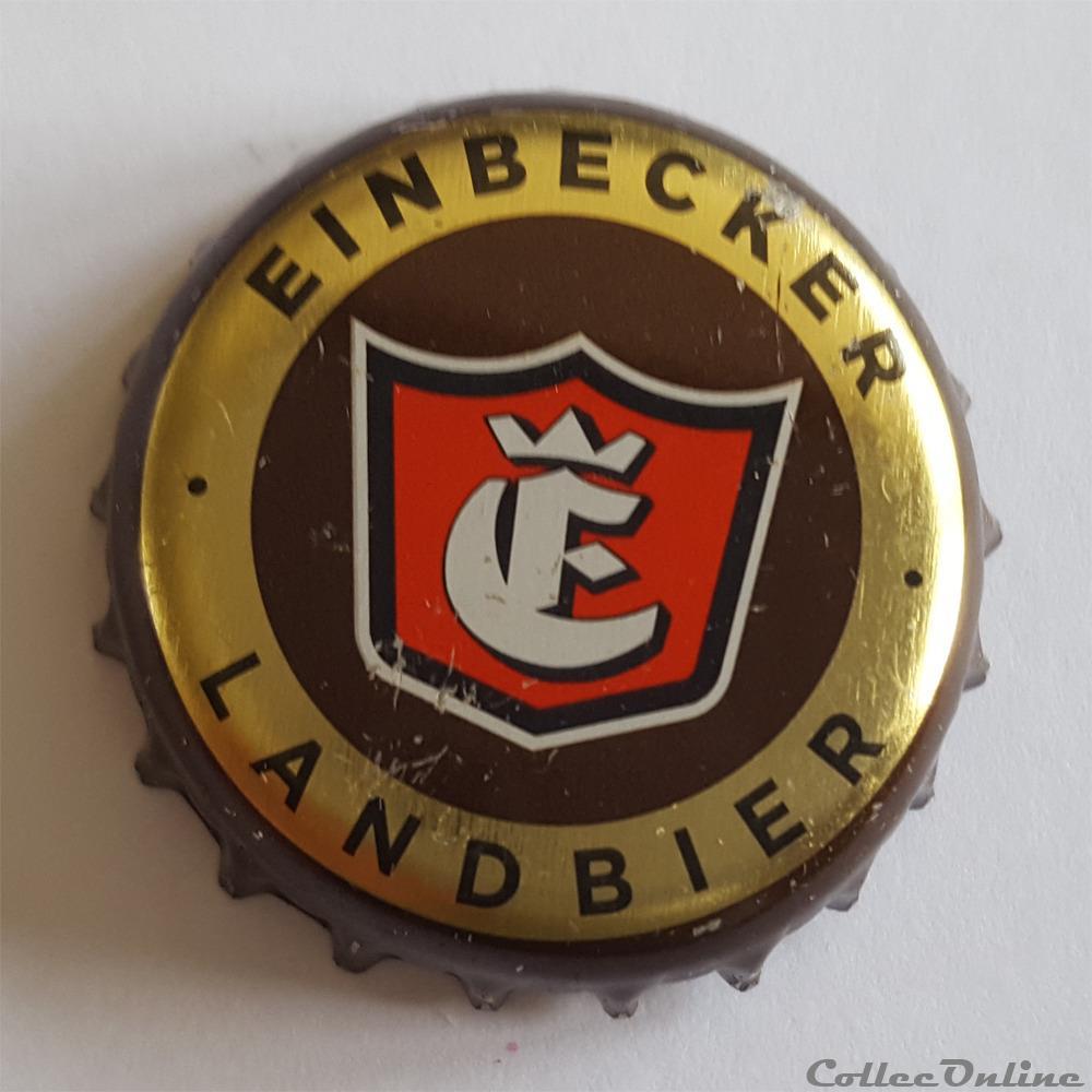Einbecker Landbier capsule muselet biere allemagne einbecker landbier
