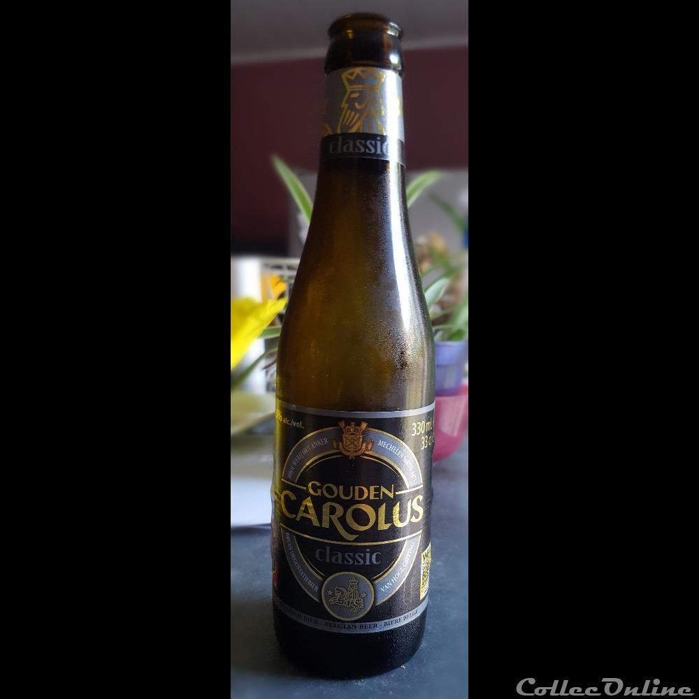 capsule muselet biere belgique gouden carolus classic