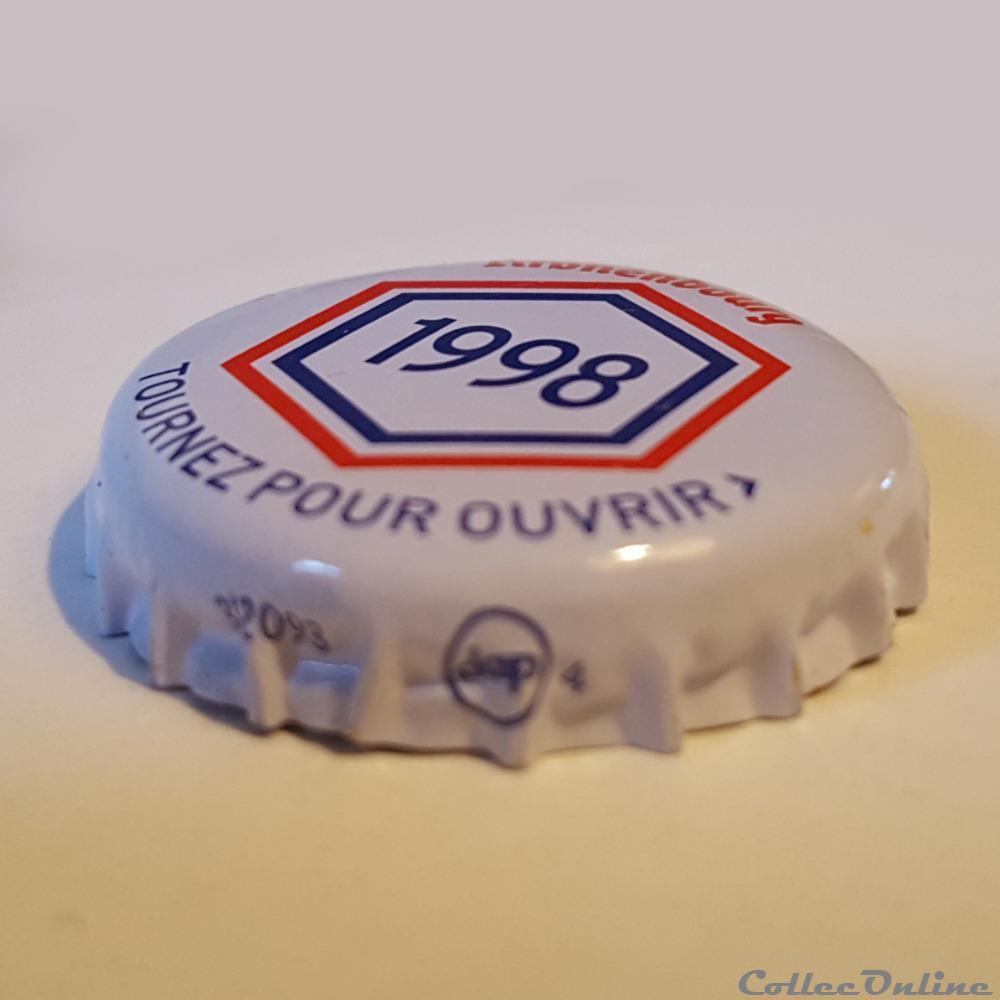 Les années qui comptent II - dap - Blanc - 1998 capsule muselet biere allemagne les annees qui comptent ii dap blanc 1998