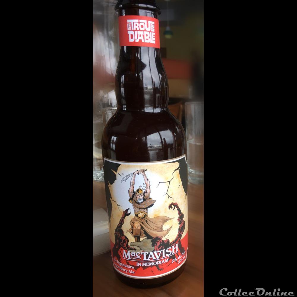 Mactavish In Memoriam 2 capsule muselet biere italie mactavish in memoriam