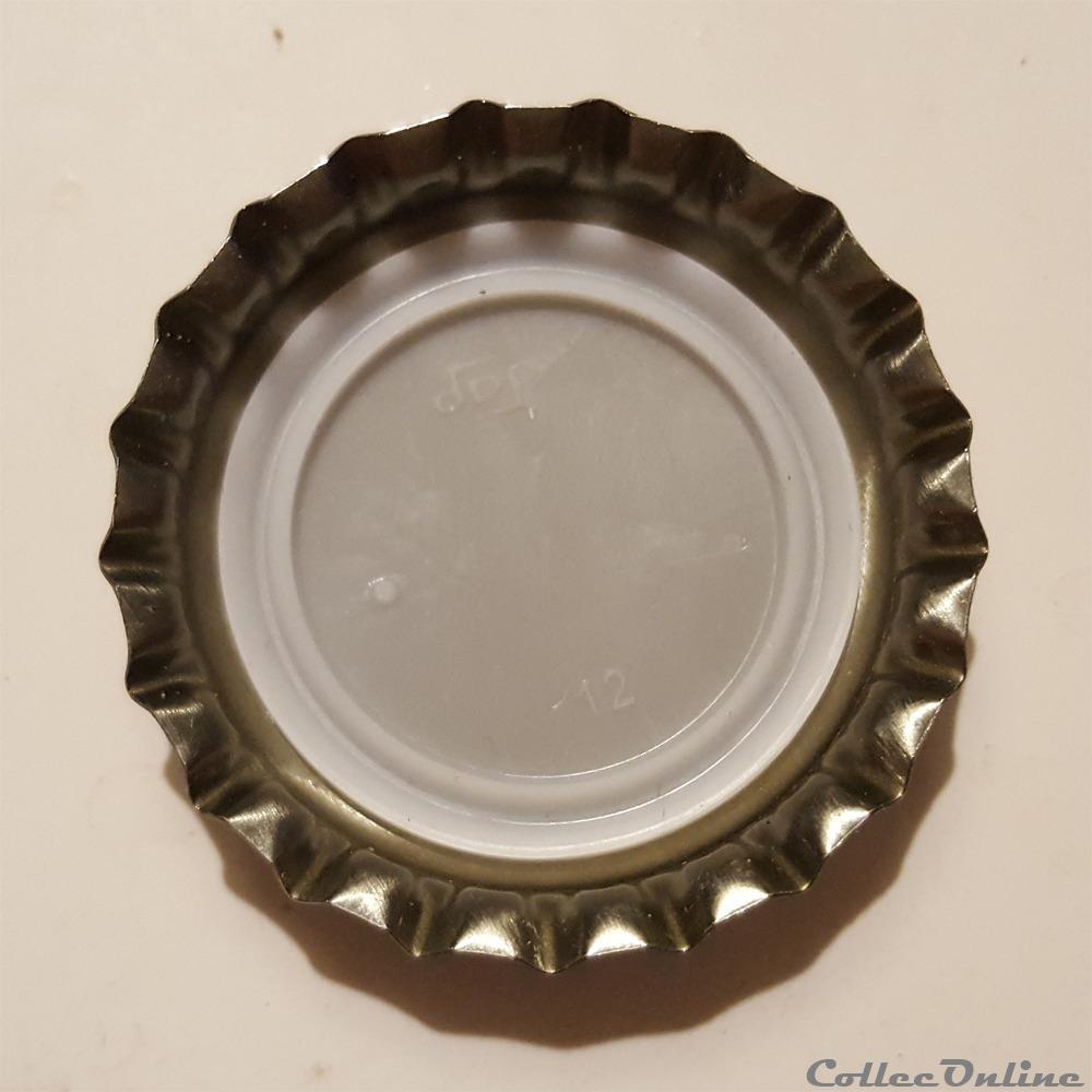 capsule muselet biere france brasserie de la loire argent neuve