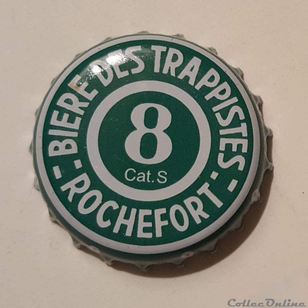 Rochefort 8 - Bière des trappistes capsule muselet belgique rochefort 8 biere des trappistes