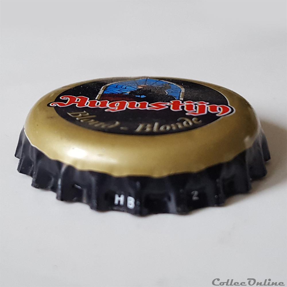 capsule muselet biere belgique augustijn blonde