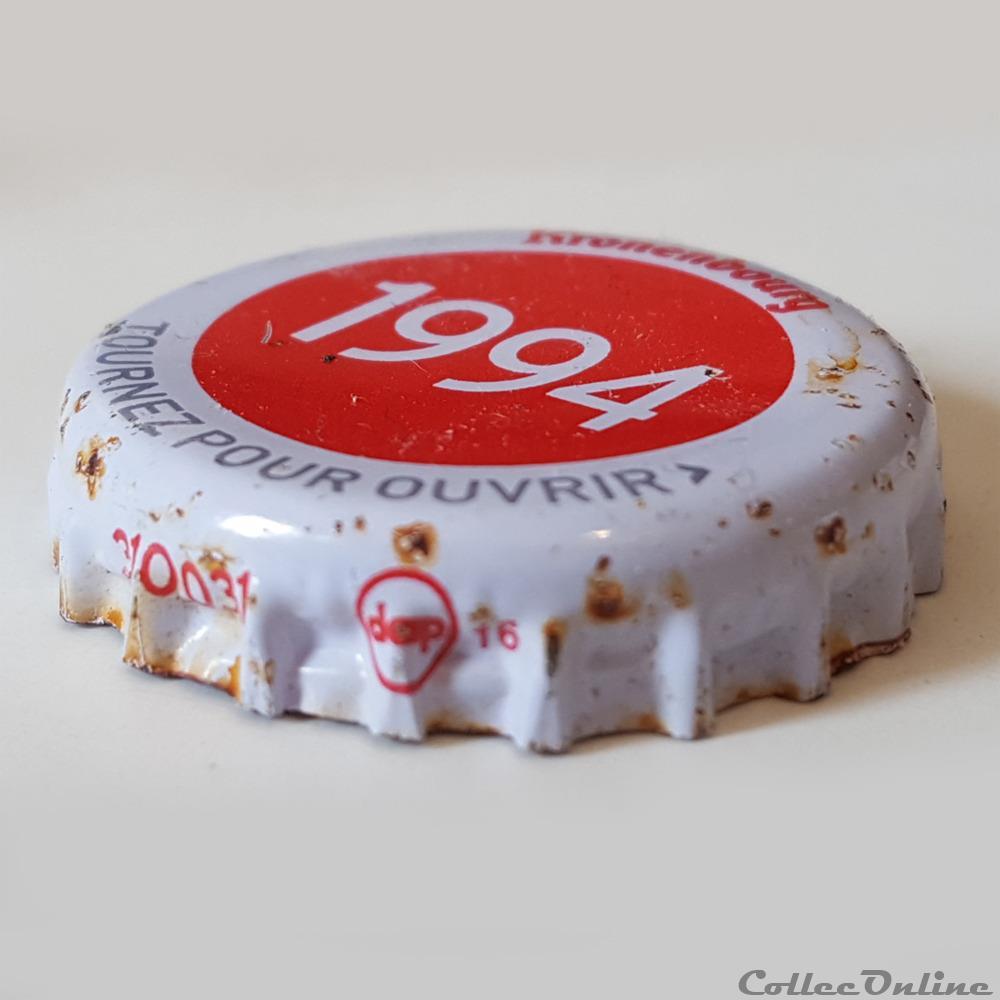 capsule muselet biere allemagne les annees qui comptent i dap blanche 1994