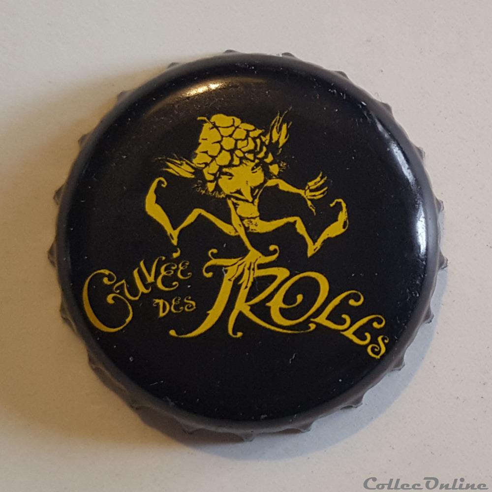 Cuvée des Trolls capsule muselet biere belgique cuvee des trolls