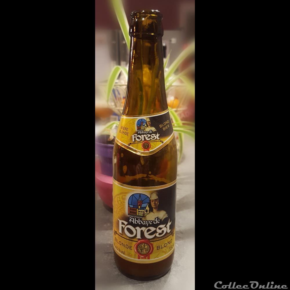 capsule muselet biere belgique abbaye de forest