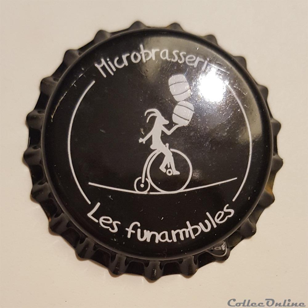 Microbrasserie les funambules (Neuve) capsule muselet biere france microbrasserie les funambules neuve