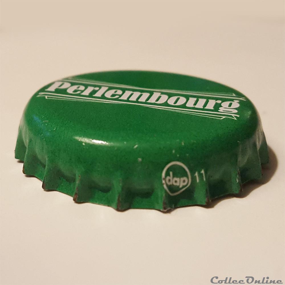 Perlembourg 2 capsule muselet biere france perlembourg