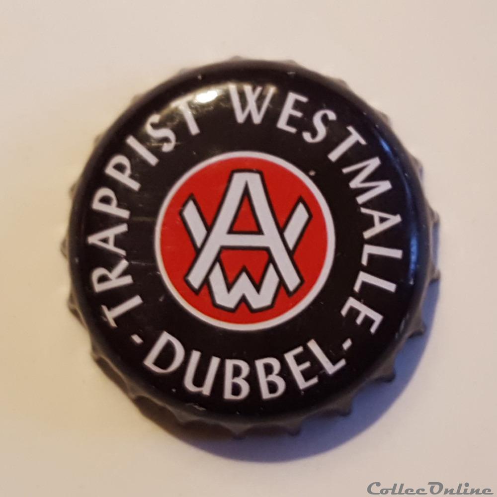 Westmalle Dubbel Brune capsule muselet biere belgique westmalle dubbel brune