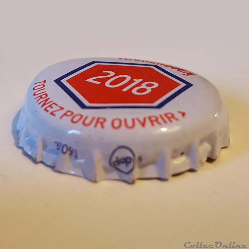 Les années qui comptent II - dap - Rouge - 2018 2 capsule muselet biere allemagne les annees qui comptent ii dap rouge 2018