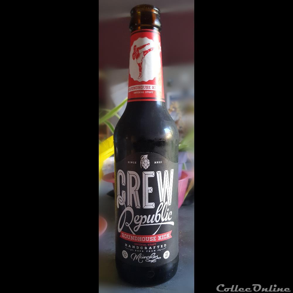Crew Republic Roundhouse Kick 2 capsule muselet biere allemagne crew republic roundhouse kick
