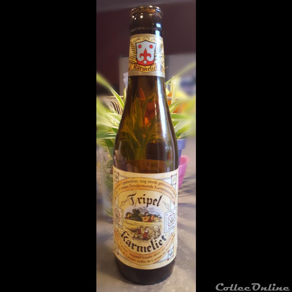 capsule muselet biere belgique tripel karmeliet