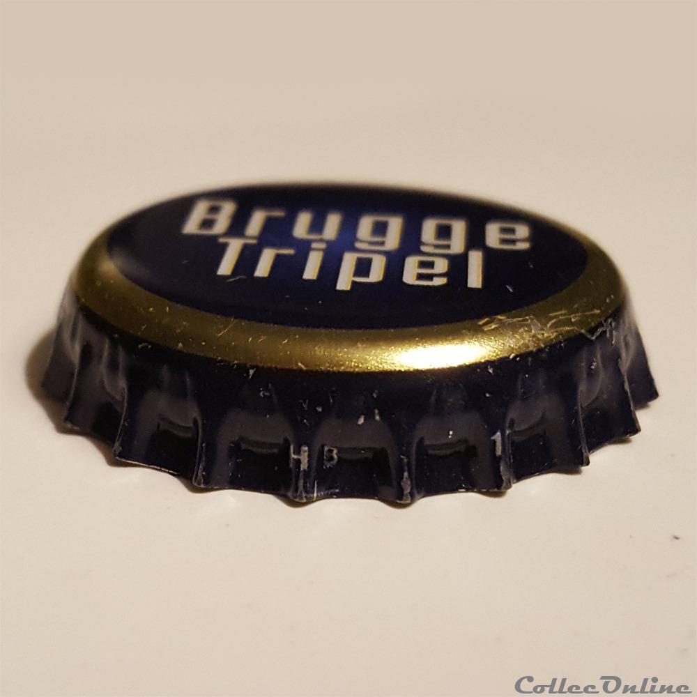 Brugge Triple 2 capsule muselet biere belgique brugge triple